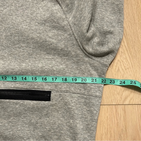 Nike Kyrie Irving Pullover Hoodie Men's Grey Red Zipper Small - Picture 8 of 9